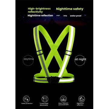 আউটডোর সাইক্লিং রিফ্লেক্টিভ জ্যাকেট