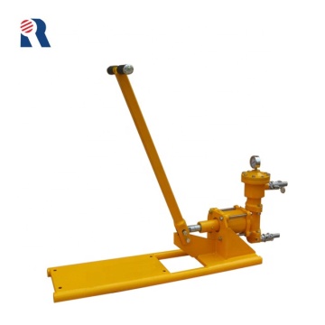 Pompa di stuccatura del cemento a mano - Pompa a pistone manuale malta