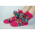 Plush Fuzzy Socks Non Slip Knit Warm Sweater Slipper Socks Women Factory