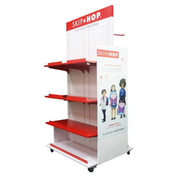 Sportprodukt ryggsäck display rack för detaljhandeln