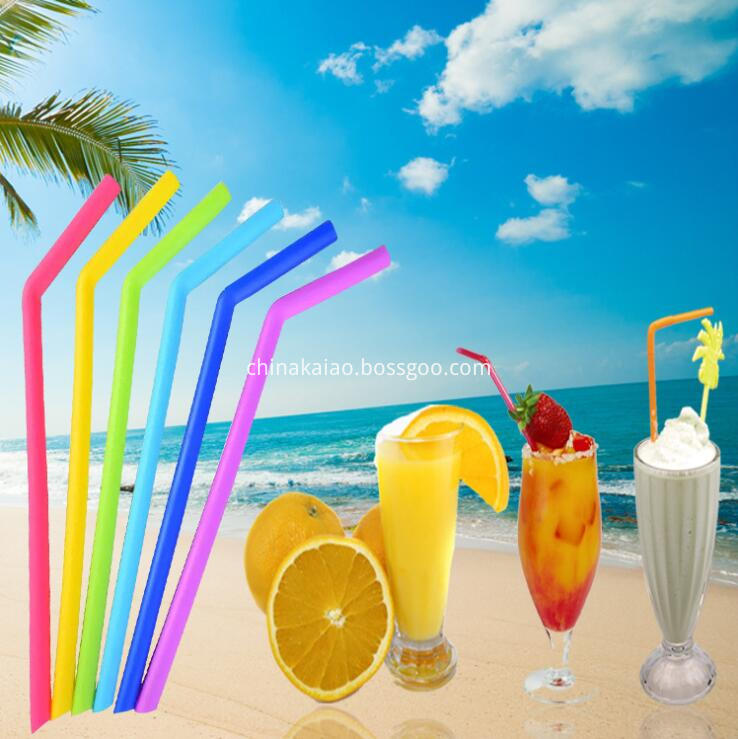 Rainbow Color Straw