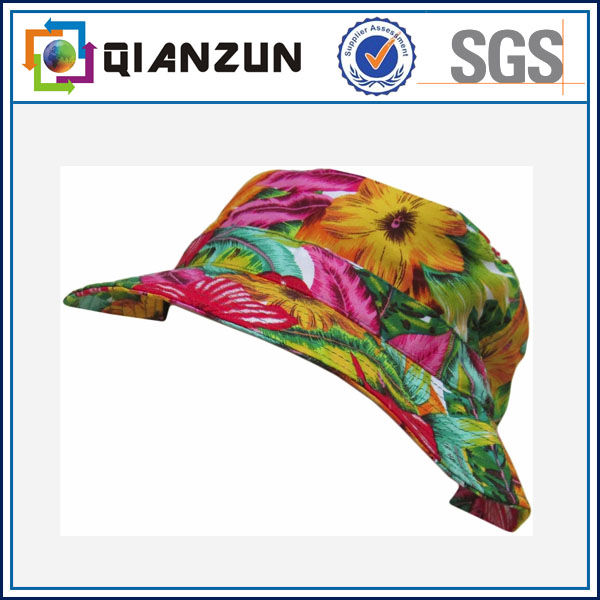 Customized Design Logo/Label Cotton Blank Bucket Hat (DH20140943)