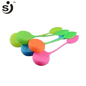 Yiwu Factory Hot Sale High Quality Flexible Eco-Friendly Bpa Free Lemon Shape Silicone Tea Infuser Mug