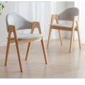 Silla de comedor moderna nórdica para mesa de restaurante