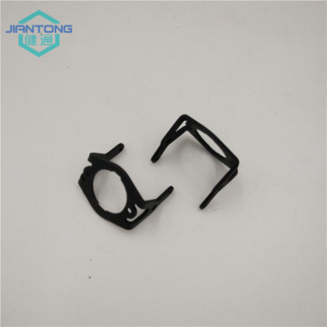 black matt anodized aluminum stamped brackets