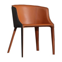 Easy to assemble leather dining chair,modern leather dining chair,pu dining chair