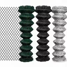 Recinzione a catena in metallo a maglia a maglie a filo diamante