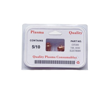 High Quality Plasma Consumables CUT200 Cutting Electrode 758.0030 Compatible with Plasma Cutting Torch