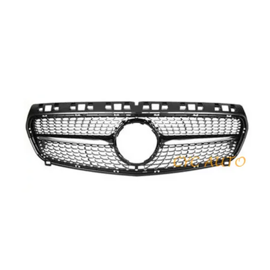 Front Bumper Grille A45 ABS Diamond Style for Mercedes-Benz A-Class W176 2013-2015 A180 A200 A250 A300
