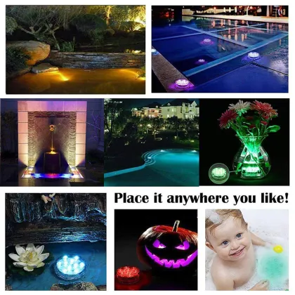 Creativity Remote Control Waterproof LED Light Night light Garden Party Outdoor Decoration