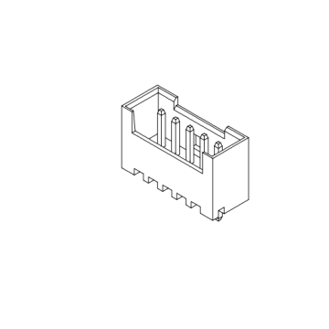 1,25 mm skok 180 ° Wafer AW1253V-XP