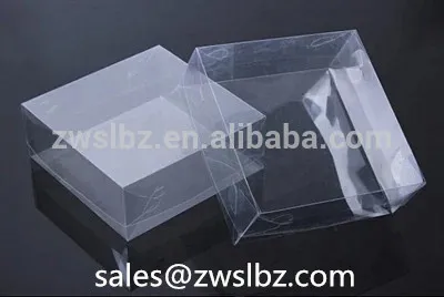 ZHENWEI small clear plastic packaging boxes