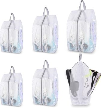 SelfTek Multi-Size Shoe Organizer Bags