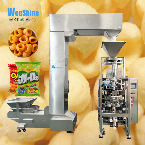 Machine de remplissage d'emballage de bouffée de maïs d'emballage automatique