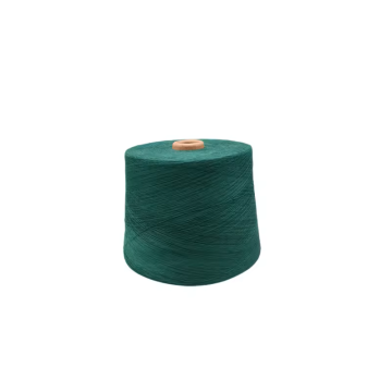 Visco de poliéster Siro compacto Spun Blended Yarn 30s/1 para tricô