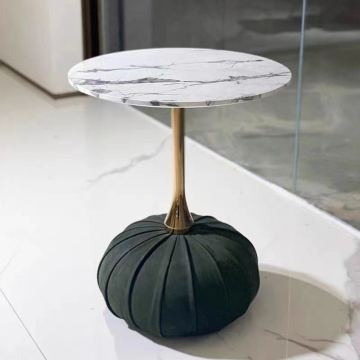 Modern Round Nightstand for Living Room