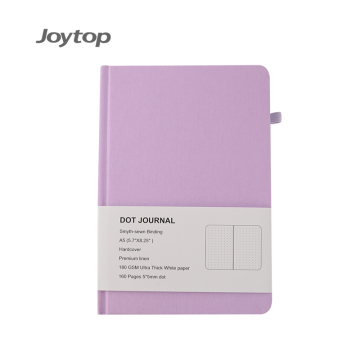 Wholesale Joytop 2303-2 Simple Linen Fabric Hardcover Schedule Diary Notebook