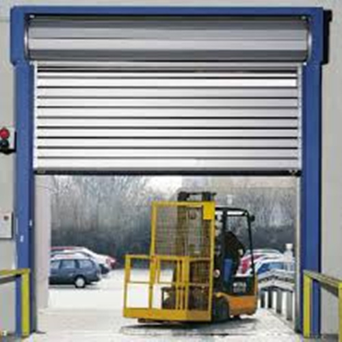 Aluminum spiral fast shutter door