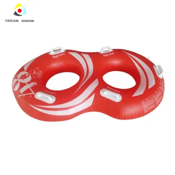 Enhanced Double Tube High Quality PVC Figure 8 Swim Rings for Exciting Water Park Adventures - Bulk Purchase