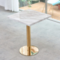 Modern Luxury Coffee Table Home Furniture Round Center Table Concrete Marble Coffee Tables For Living Room