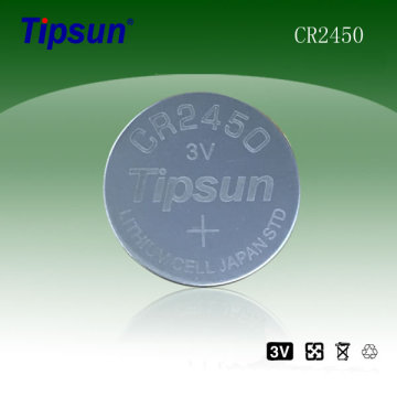 Tipsun CR2450 lithium button cell battery