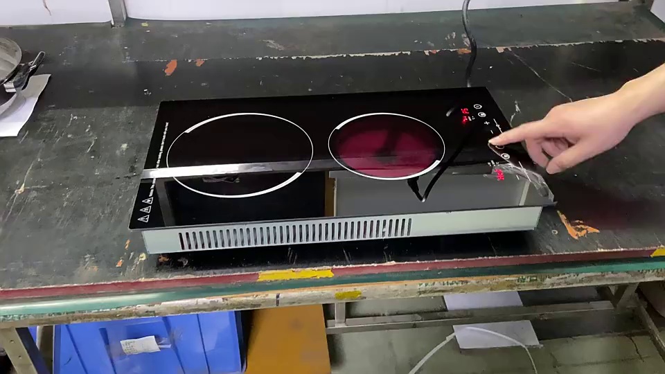 Infrared Cooker With 1 Burner 2000W Cooker Hob With Touch Control Electric Infrared Bbq Hot Pot Stove