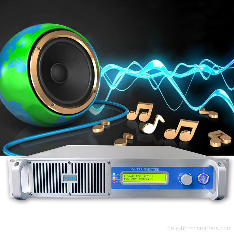500W billige DSP-Digitalradio-FM-Sendeausrüstung