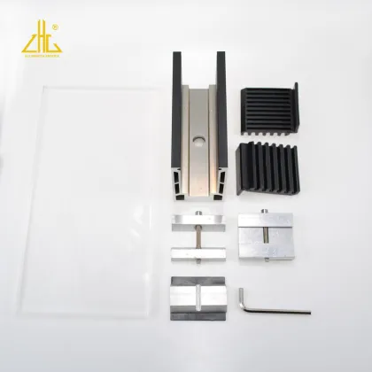 Aluminium U-Shape Channel for Glass Railing and Balcony Guardrail