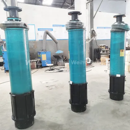 SLAPK High Pressure Submersible Multistage Bottom Suction Water Pump for Sewage Discharge