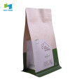 Custom black coffee foil bags packaging with valve