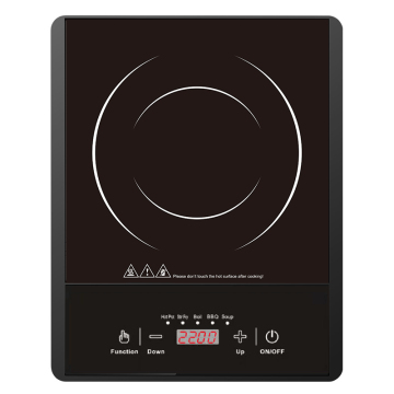 Hot Sale 2200W 110V/220V Portable Single Induction Cooker - Smart Induction Infrared Cooker Manufacturer