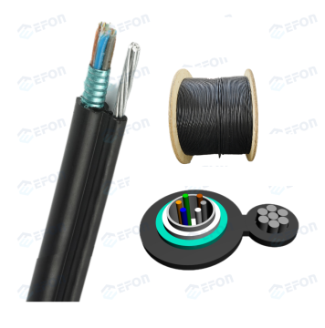 Price and Specifications of Aerial Self-supporting Fig 8 Structure Fiber Optic Cables (GYTC8S, GYXTC8Y) in Various Cores (12, 24, 48, 96) per Meter for Outdoor Use