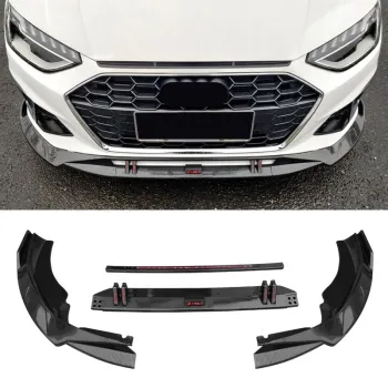 Carbon Fiber Front Lip Bumper for Audi A4 2020-2022