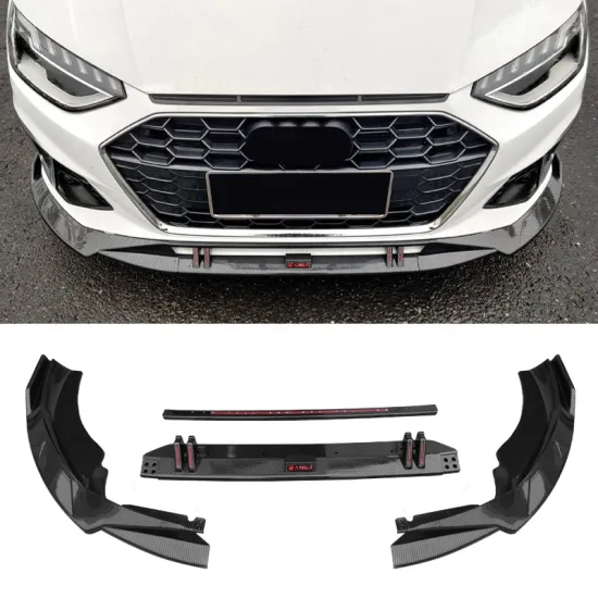 Carbon Fiber Front Lip Bumper for Audi A4 2020-2022