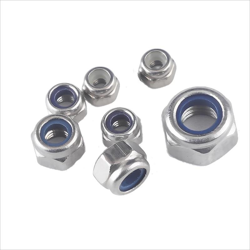 Din985 HEX nylon INSERT NUTS