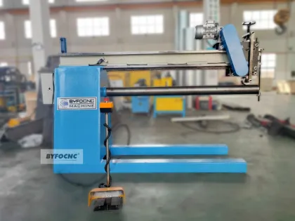 BYFOCNC Round HVAC Air Pipe Duct Seam Closer Machine