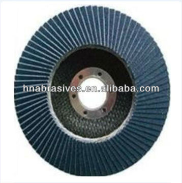 T27 4.5 inch quality sanding cloth abrasive Flap wheel for Stainless Steel