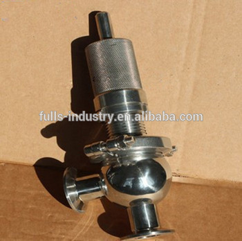 SS304 Sanitary Stainless Steel Safety Valve