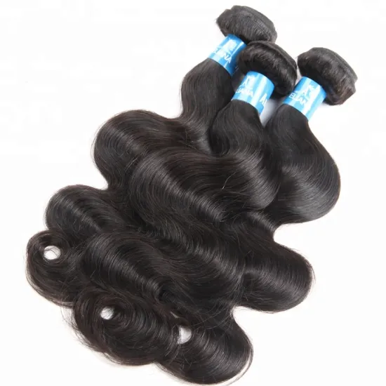 Virgin Human Hair Wholesale Hair Weave Bundles  100% Peruvian Human Hair Bundles