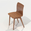 Ristorante contemporaneo Sedia in legno massiccio Morph Chair