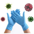 Blue Disposable Nitrile Powder Free Gloves