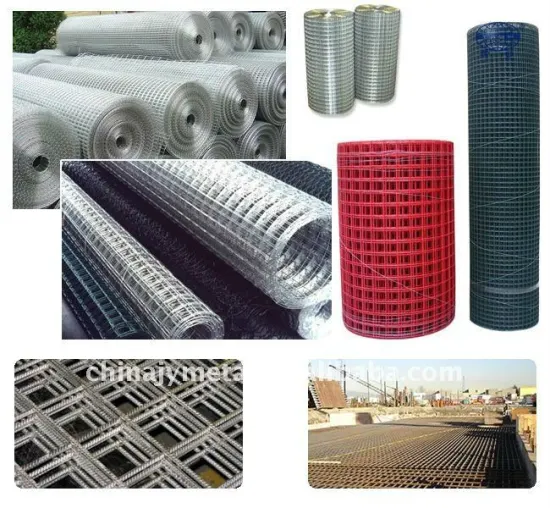 PVC& Galvanized welded wire mesh