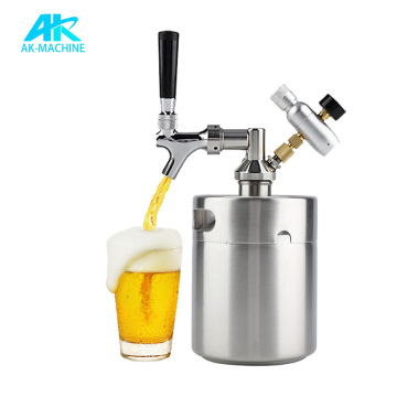 Best Price 169OZ Stainless Steel Food Grade Beer Cooler Keg with Machine for 5L Keg Beer
