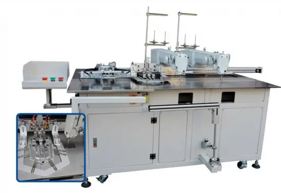 Automatic Jeans Pocket Setter with Double Head