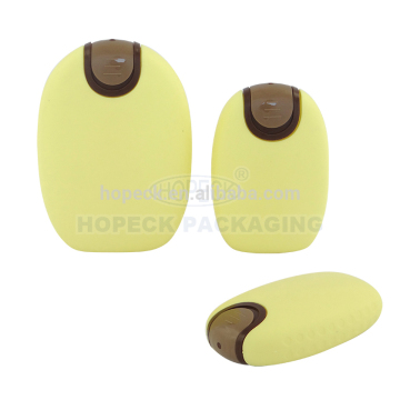 Oval round plastic bottle / toner/shampoo/shower container