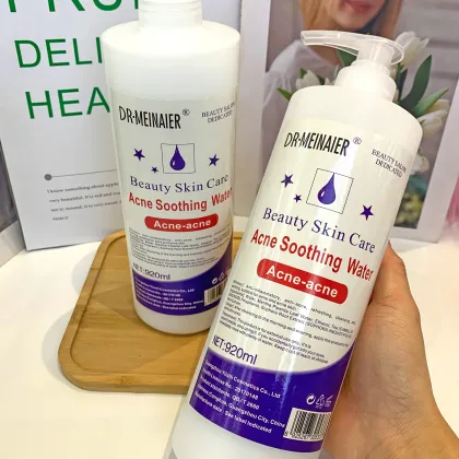 Organic Beauty Anti-Acne Toner with Vitamin C Whitening Moisturizer