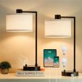 Fully Adjustable USB Port Nightstand Lamp for Office