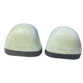 Composite material anti smashing toe cap
