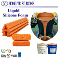Non-Particulate Foamed Silicone Cushion