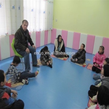 無地キッズ幼稚園使用PVC床
